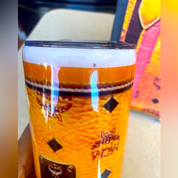 FASHION Orange and Pink Tumbler w/Matching Notebook, NWOT - Picture 7 of 14